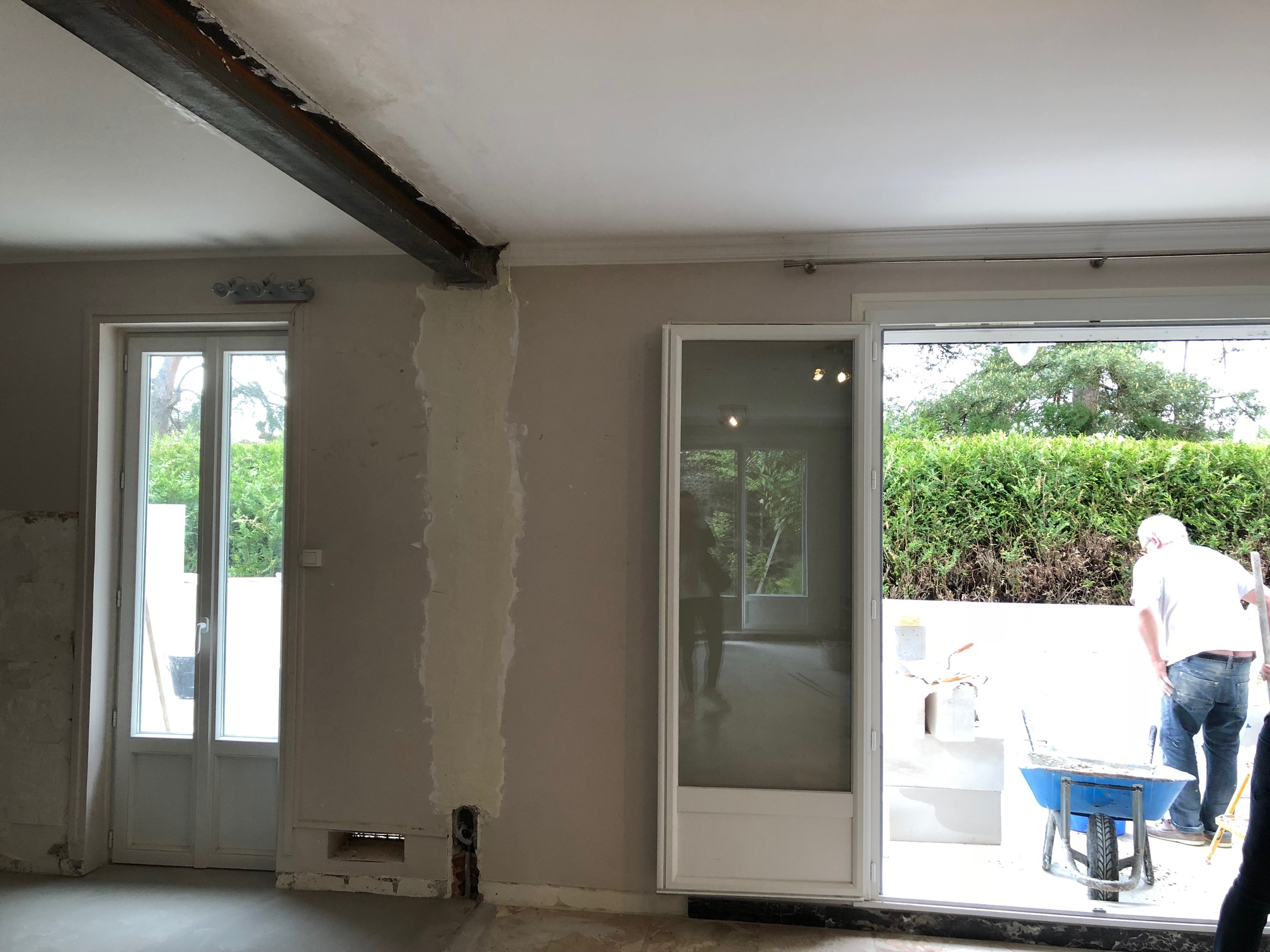 avant apres veranda