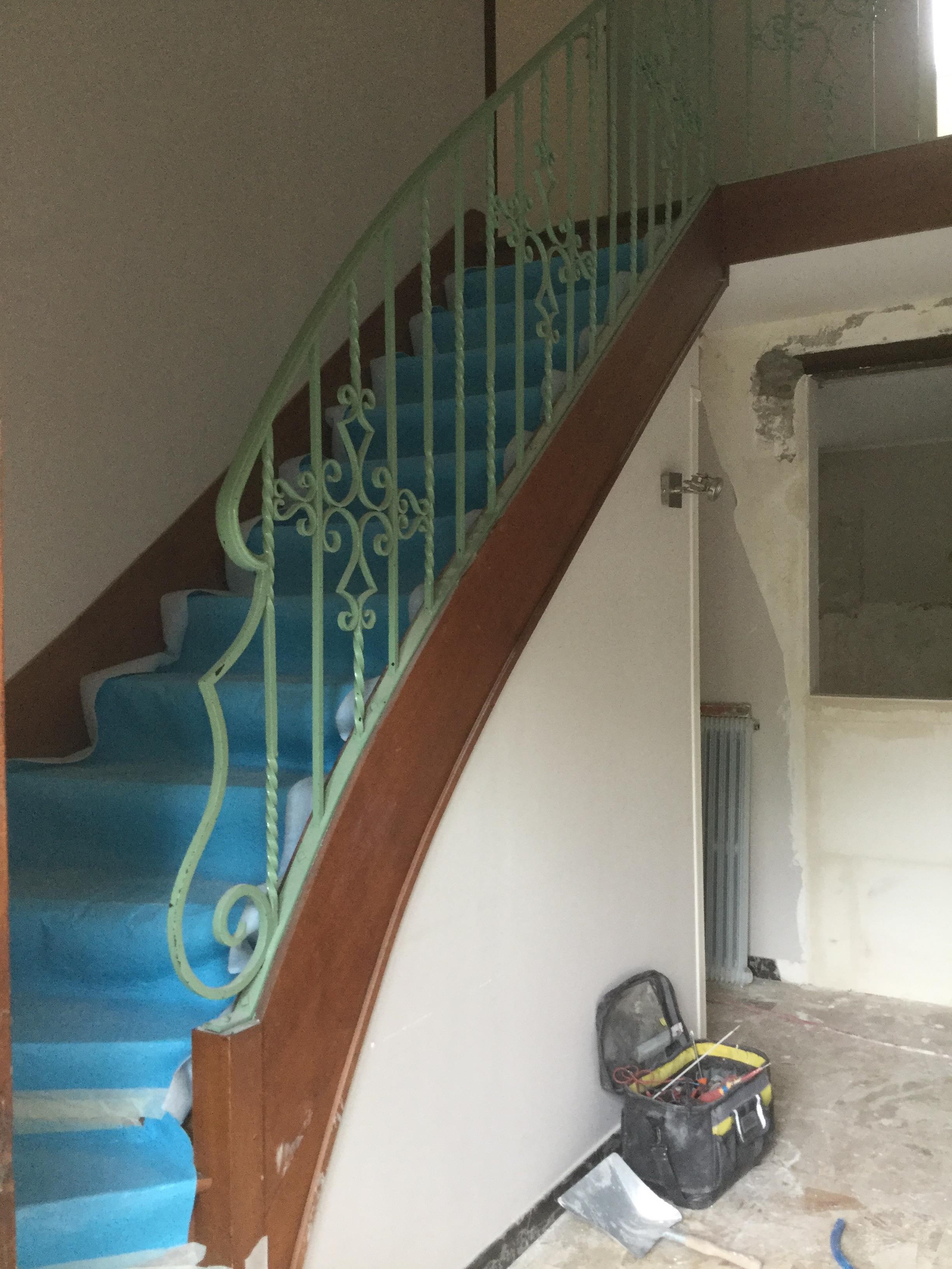 avant apres escalier