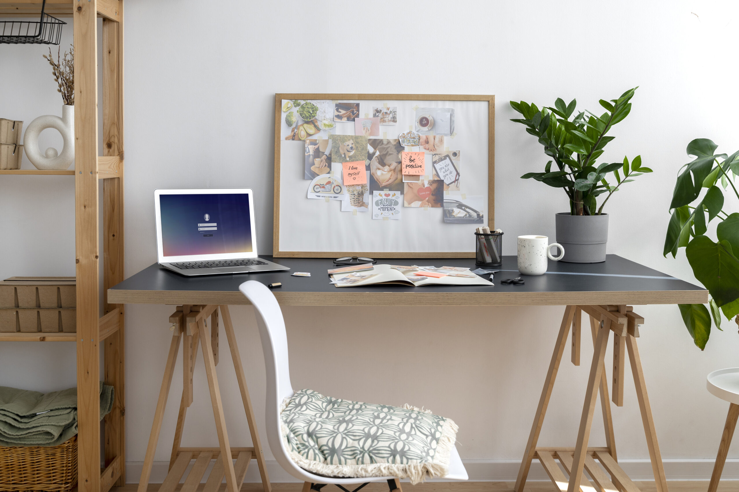 aménager une chambre pour bien travailler
