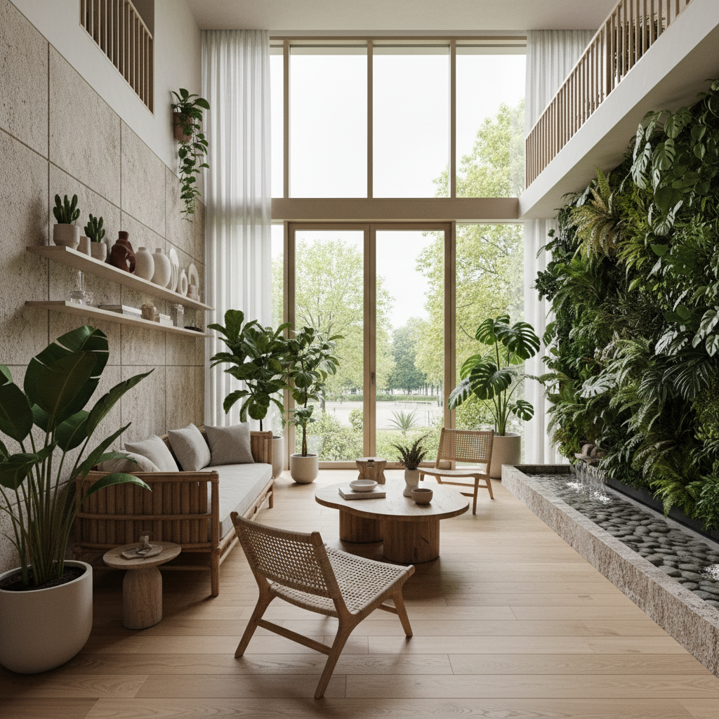 Design biophilique : transformez votre appartement à Boulogne-Billancourt grâce à la nature
