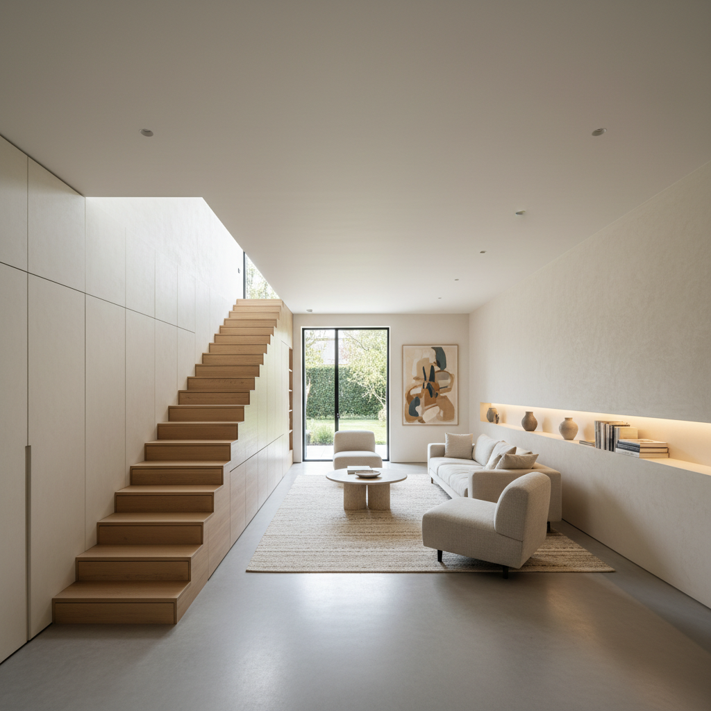 Guide 2026 : Intégrer les rangements architecturaux invisibles pour libérer l'espace dans une maison à Saint-Germain-en-Laye
