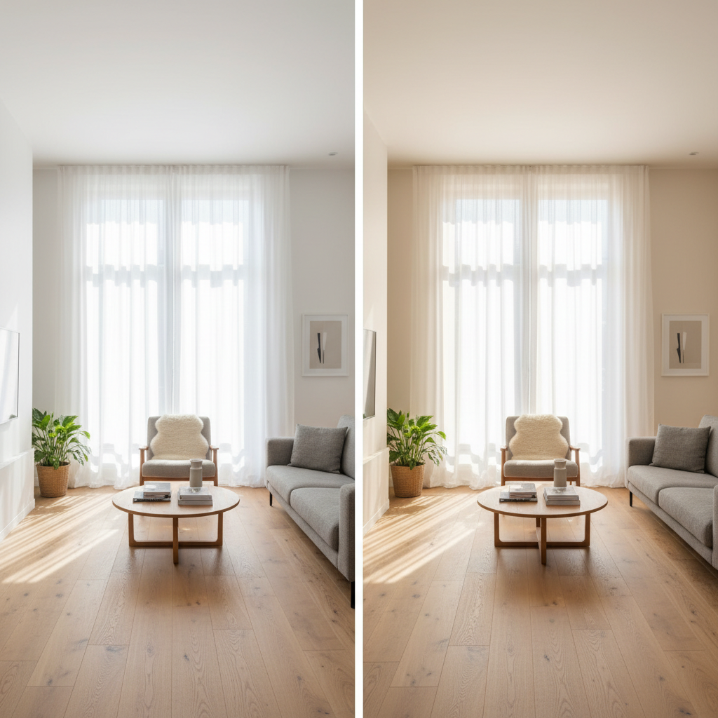 Comparatif finitions mates et blancs cassés : optimiser la luminosité naturelle dans les Yvelines