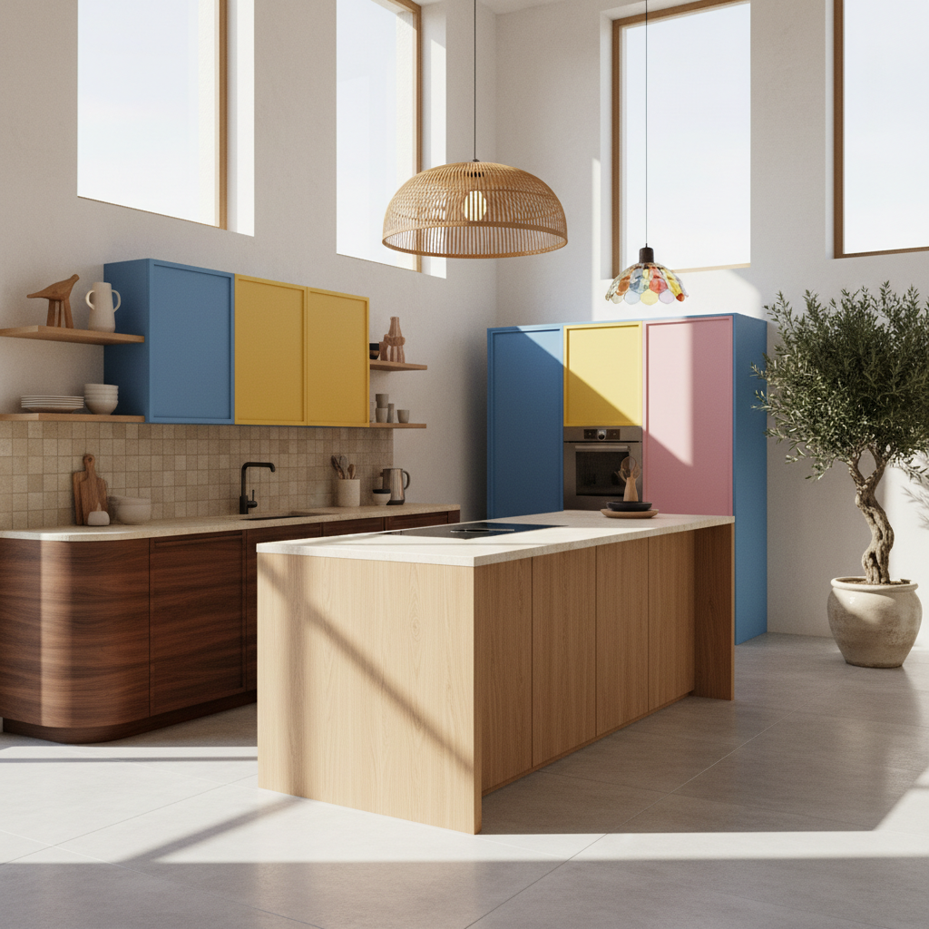 Rénovation de cuisine dans le 78 : Japandi organique ou style Gustav Westman coloré ?