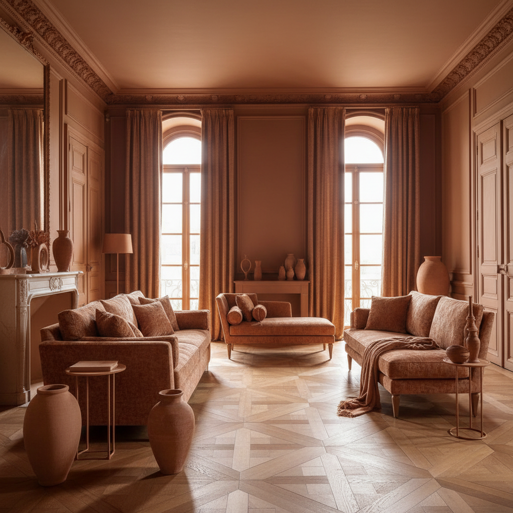 Color Drenching et palettes argile : créer une immersion sensorielle dans votre maison à Versailles